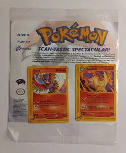 Pokemon TCG Scan-Tastic Spectacular e-Reader Series Ho-Oh Rapidash Promo SEALED - Image 1