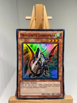 Dragunity Darkspear - Super Rare 1st Edition HA03-EN034 - LP - YuGiOh - Image 1