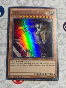 Night Express Knight - DRL3-EN072 - Ultra Rare (NM) - Yugioh - Image 1