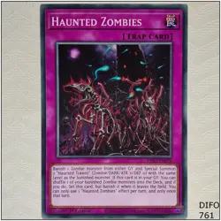 Haunted Zombies - DIFO-EN076 - Common 1st Edition Yugioh - Image 1