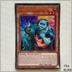 Uni-Zombie - BLRR-EN074 - Ultra Rare 1st Edition Yugioh - Image 1