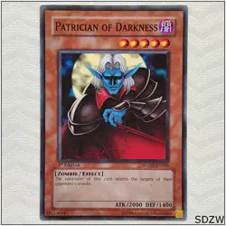Patrician of Darkness - SDZW-EN005 - Common 1st Edition Yugioh - Image 1