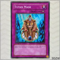 Tutan Mask - SDZW-EN035 - Common 1st Edition Yugioh - Image 1
