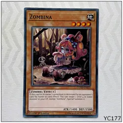 Zombina - COTD-EN033 - Common 1st Edition Yugioh (YC177) - Image 1