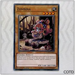 Zombina - COTD-EN033 - Common 1st Edition Yugioh - Image 1