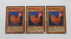 3x FOX FIRE PLAYSET MONSTER 1ST EDITION RDS-EN029 COMMON YUGIOH NM - Image 1