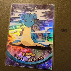 TOPPS CHROME LAPRAS TV EDITION POKEMON #131 TRADING CARD - Image 1