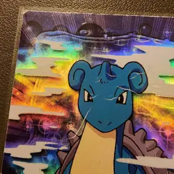 TOPPS CHROME LAPRAS TV EDITION POKEMON #131 TRADING CARD - Image 2