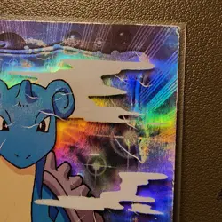 TOPPS CHROME LAPRAS TV EDITION POKEMON #131 TRADING CARD - Image 3