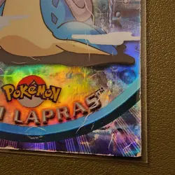 TOPPS CHROME LAPRAS TV EDITION POKEMON #131 TRADING CARD - Image 4