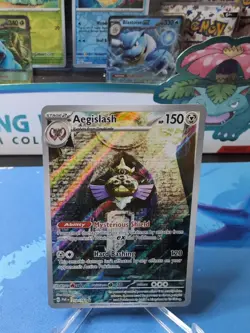 Aegislash - 210/182 - Pokemon Paradox Rift Illustration Rare Card NM - Image 1