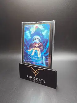 2025 One Piece Card Sleeves (Set of 10 Sleeves) T Law Devil Fruit Vol 3 NEW - Image 1
