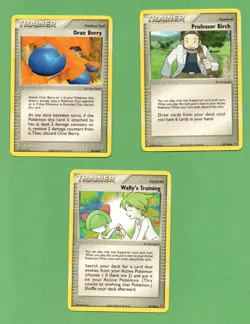 2005 Pokemon EX Emerald Series, 9 Card Lot All Different - Image 3
