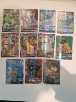 French Pokemon Full Art Bundle - 11 Cards (Custom Fan Cards / Proxies) - Image 1