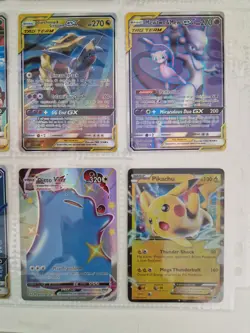 Pokemon GX/VMAX Holo Bundle (9 Cards) Tag Team & Rainbow (PRXY Fan Display) - Image 5