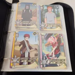 50 KAYOU NARUTO Cards And 900 Card Pokemon Trading Binder 9 pocket 50 Pages - Image 1