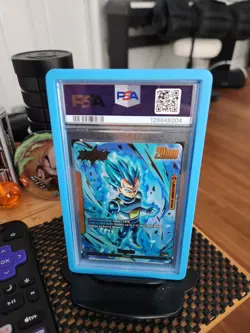 2024 DRAGON BALL SUPER CARD GAME FUSION WORLD BLAZING AURA VEGETA PSA 10 - Image 1