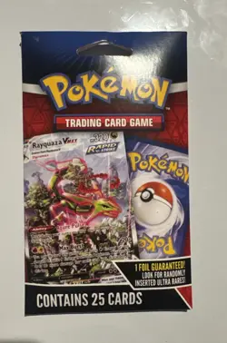 Pokemon Trading Cards Game Mystery Packs 25 Cards 1 Foil Guaranteed New 2024 - Image 1