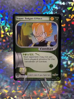 Super Saiyan Effect Trunks Saga Score Dbz Ccg TCG Card LIMITED dragon Ball Z - Image 1