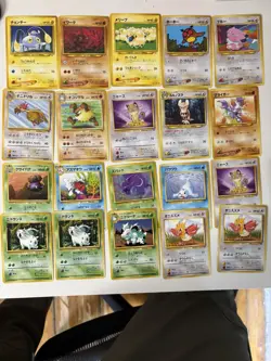 Vintage Pokemon Lot 67 Cards Fossil Jungle Gym Heroes Team Rocket Base Set Neo - Image 2