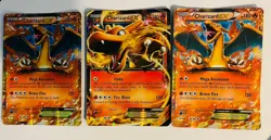 Pokemon JUMBO XL CARD Lot Of 10 Charizard Blaziken Rayquaza Beedril Snorlax - Image 2