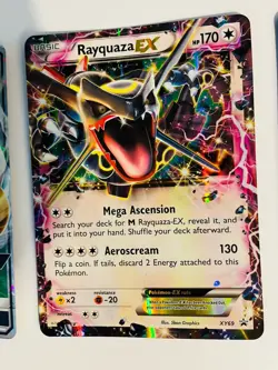 Pokemon JUMBO XL CARD Lot Of 10 Charizard Blaziken Rayquaza Beedril Snorlax - Image 4