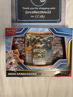 Pokemon TCG Phantasmal Flames ETB & Mega Kangaskhan ex Box Pokemon Cards SEALED - Image 3