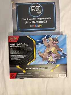Pokemon TCG Phantasmal Flames ETB & Mega Kangaskhan ex Box Pokemon Cards SEALED - Image 5