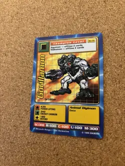 Gorillamon Bo-19 1st Edition Digimon Trading Card, Rare Bandai - Image 2
