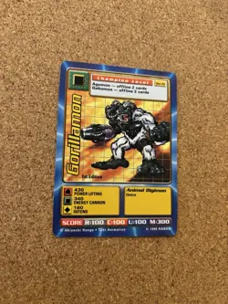 Gorillamon Bo-19 1st Edition Digimon Trading Card, Rare Bandai - Image 3