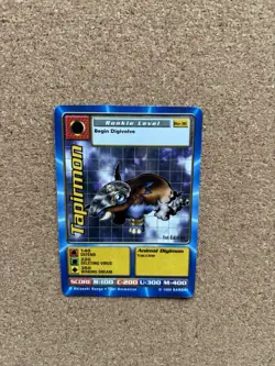Tapirmon Bo-36 1st Edition Digimon Trading Card, Rare Bandai - Image 5