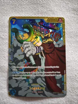 One Piece Card Game Sogeking OP03-122 SEC ENG - Image 1