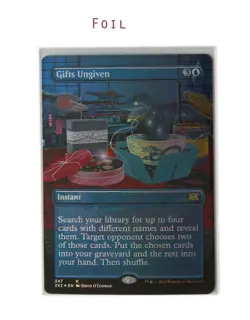 MTG Double Masters 2022 Gifts Ungiven Borderless Foil or Non-Foil NM Unplayed - Image 3