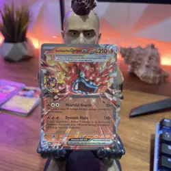 Hearthflame Mask Ogerpon EX 017/131 Prismatic Evolutions - Pokemon [Near Mint] - Image 1