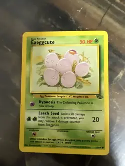 Pokemon TCG Exeggcute 1st Edition 52/64 Jungle NM - Image 1