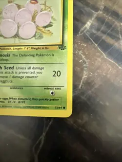 Pokemon TCG Exeggcute 1st Edition 52/64 Jungle NM - Image 2