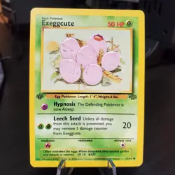 Pokemon TCG: Exeggcute 52/64 Jungle 1st Edition WOTC - NM - Image 1