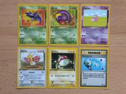 Pokemon Karten Sammlung ~ Vintage 1. Edition Team Rocket + Dschungel + Fossil - Image 4