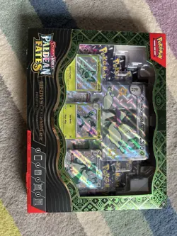 Pokemon TCG PALDEAN FATES Premium Collection MEOWSCARADA - ENGLISH - Image 1