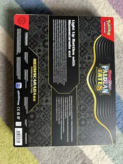 Pokemon TCG PALDEAN FATES Premium Collection MEOWSCARADA - ENGLISH - Image 2