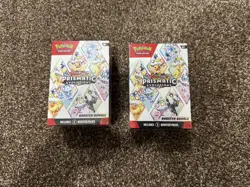 Pokemon TCG Scarlet & Violet Prismatic Evolutions Booster Bundle NEW & SEALED x2 - Image 1