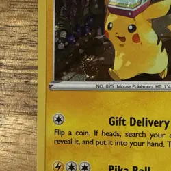 Pokemon TCG - Pokemon Go Pikachu SWSH234 - Black Star Promo - Cosmos with swirl - Image 2