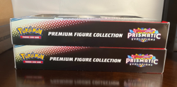 Pokemon TCG Prismatic Evolutions Premium Figure Collection | SEALED Lot Of 2 - Image 4