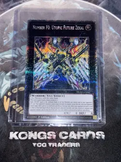 DUAD-EN042 Number F0: Utopic Future Zexal Starlight Rare YuGiOh! - Image 1