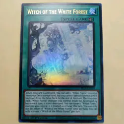 Witch Of The White Forest Ultra Rare ALIN-EN058 Yugioh! 1ST Ed NM - Image 1