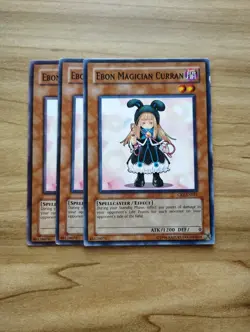 Yu-Gi-Oh! - Ebon Magician Curran 3X - Complete Playset - Image 1