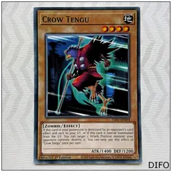 Crow Tengu - DIFO-EN094 - Common 1st Edition Yugioh - Image 1