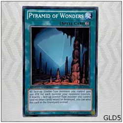 Pyramid of Wonders - GLD5-EN043 - Common Limited Edition Yugioh - Image 1