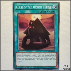 Curse of the Ancient Turtle - SUDA-EN083 - Common 1st Edition Yugioh - Image 1
