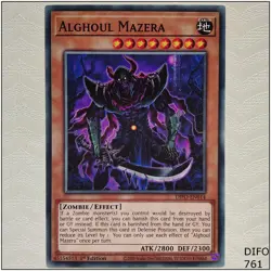 Alghoul Mazera - DIFO-EN014 - Common 1st Edition Yugioh - Image 1